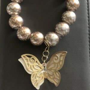 Butterfly Charmed Bracelet
